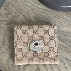 Gucci Brown Monogram Wallet